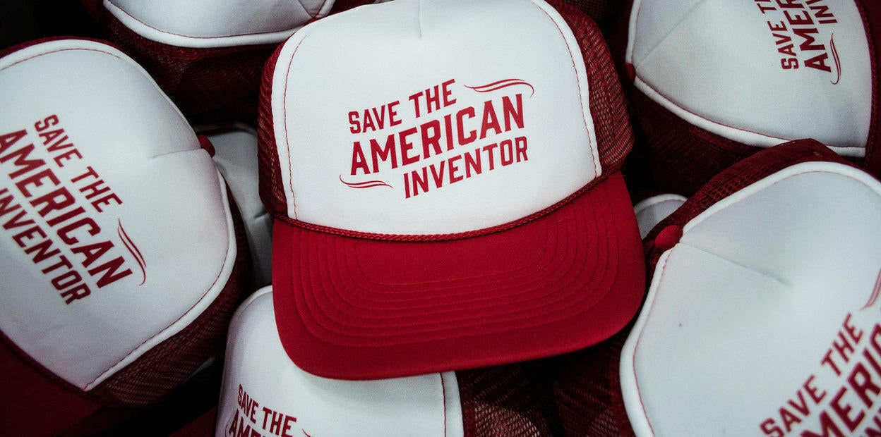 INO-V8 - Save the American Inventor Hats